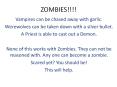 ZOMBIES!!!! PowerPoint PPT Presentation