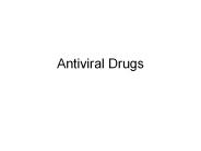 Antiviral Drugs