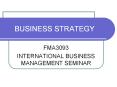 BUSINESS STRATEGY PowerPoint PPT Presentation