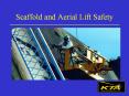 Scaffold and Aerial Lift Safety PowerPoint PPT Presentation