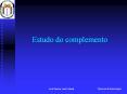 Estudo do complemento PowerPoint PPT Presentation