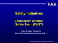 Safety Initiatives  Commercial Aviation Safety Team (CAST) PowerPoint PPT Presentation