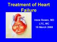Treatment of Heart Failure PowerPoint PPT Presentation