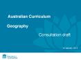 Australian Curriculum  Geography PowerPoint PPT Presentation
