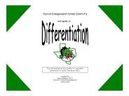 Differentiation