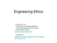 Engineering Ethics