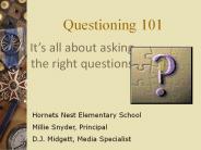 Questioning 101