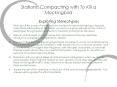 Stations: Compacting with To Kill a Mockingbird PowerPoint PPT Presentation