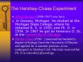 The Hershey-Chase Experiment PowerPoint PPT Presentation