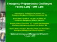 Emergency Preparedness Challenges Facing Long Term Care Richard Henry, President, LTC Alliance, LLC Emergency Management Alliance, Albuquerque, NM Stan Szpytek, President, Fire and Life Safety, Inc. Emergency Management Alliance, Mesa, AZ Anthony PowerPoint PPT Presentation
