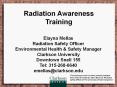 Radiation Awareness Training PowerPoint PPT Presentation