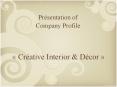 Prйsentation of Company Profile