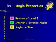 Angle Properties