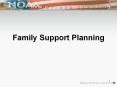 Family Support Planning PowerPoint PPT Presentation