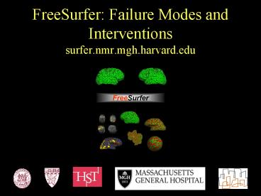 FreeSurfer: Troubleshooting surfer.nmr.mgh.harvard.edu