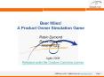 Beer Miles! A Product Owner Simulation Game  Robin Dymond David Douglas Innovel LLC PowerPoint PPT Presentation