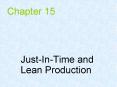 Just-In-Time and Lean Production PowerPoint PPT Presentation