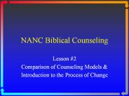 NANC Biblical Counseling