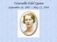 Venerable Edel Quinn September 14, 1907 – May 12, 1944 PowerPoint PPT Presentation