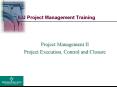 ILU Project Management Training PowerPoint PPT Presentation