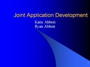 Joint Application Development