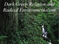 Dark Green Religion and Radical Environmentalism PowerPoint PPT Presentation