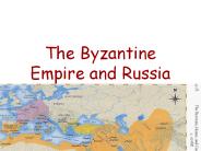 The Byzantine Empire and Russia