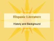 Hispanic Literature
