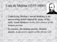 Luis de Molina (1535-1600)