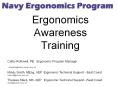 Ergonomics Awareness Training PowerPoint PPT Presentation