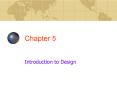 Chapter 5 Introduction to Design What Is Design? Engineering PowerPoint PPT Presentation