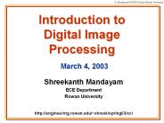 Introduction to Digital Image Processing