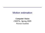 Motion estimation