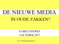 DE NIEUWE MEDIA PowerPoint PPT Presentation