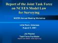 Report of the Joint Task Force on NCEES Model Law for Surveying PowerPoint PPT Presentation