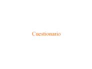 Cuestionario PowerPoint PPT Presentation