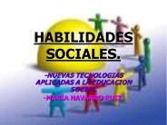 HABILIDADES SOCIALES.