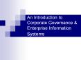 An Introduction to Corporate Governance PowerPoint PPT Presentation