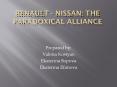 Renault - Nissan: The Paradoxical Alliance PowerPoint PPT Presentation