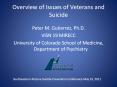 Overview of Issues of Veterans and Suicide PowerPoint PPT Presentation