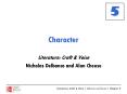 Character PowerPoint PPT Presentation
