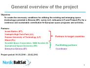 General overview of the project