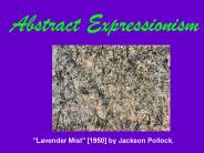 Abstract Expressionism