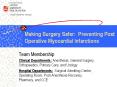 Making Surgery Safer: Preventing Post Operative Myocardial Infarctions PowerPoint PPT Presentation
