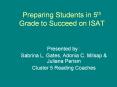 Preparing Students in 5th Grade to Succeed on ISAT PowerPoint PPT Presentation