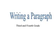 Third and Fourth Grade