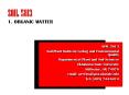 ORGANIC MATTER PowerPoint PPT Presentation