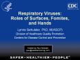 Respiratory Viruses: Roles of Surfaces, Fomites, and Hands PowerPoint PPT Presentation
