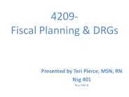 4209- Fiscal Planning