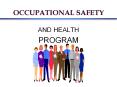 OCCUPATIONAL SAFETY PowerPoint PPT Presentation